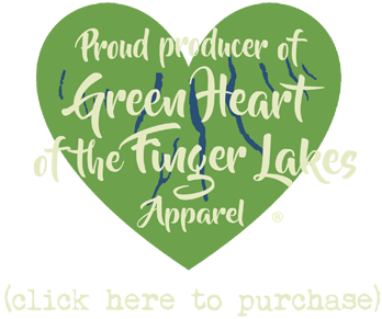 Gree heart of the Finger Lakes